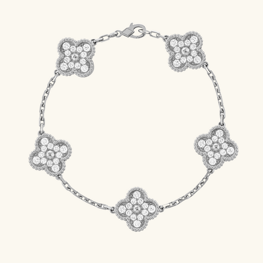 CLOVER | Silberarmband Prestige