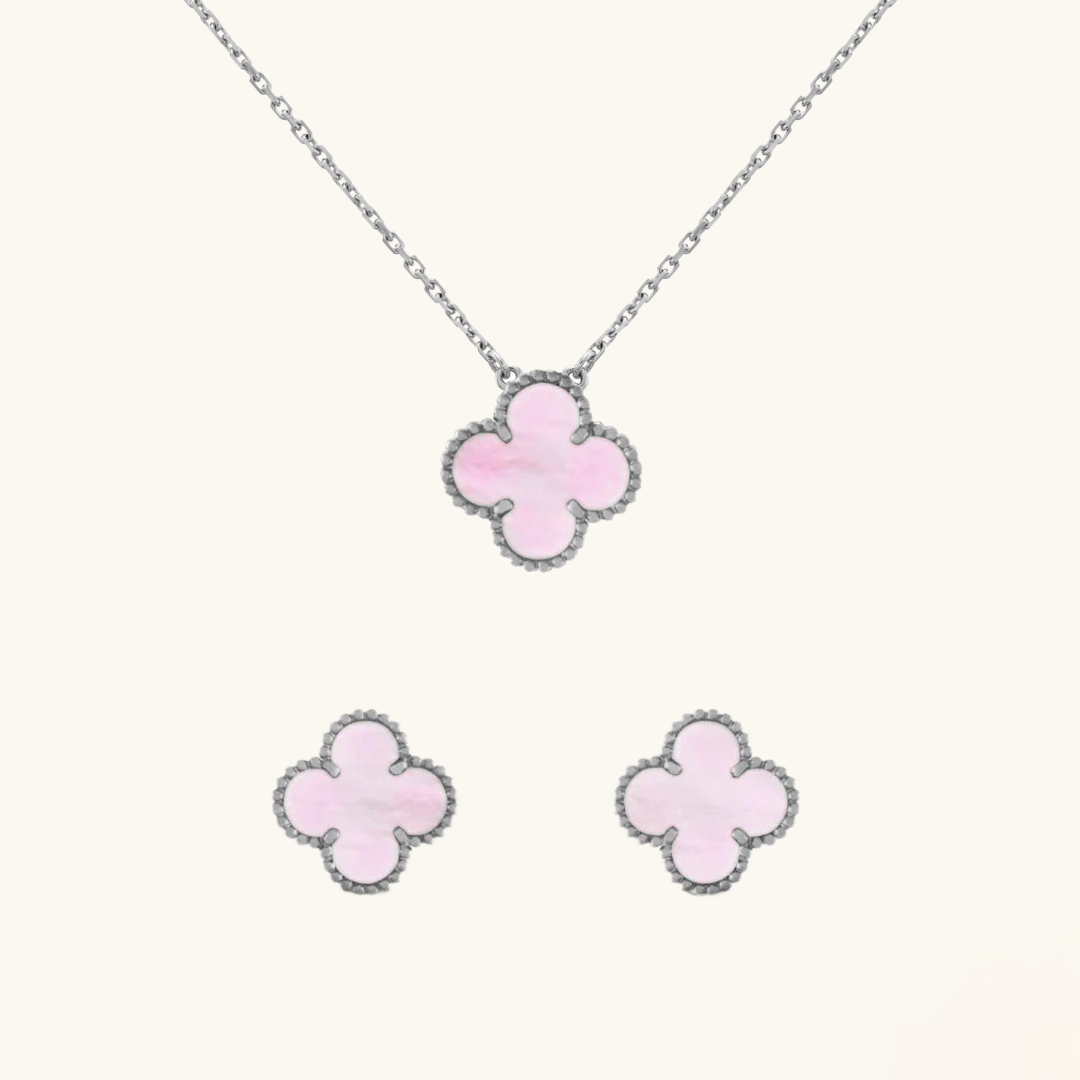 CLOVER | Pink/Silber 2-Bundle