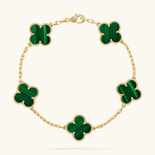 CLOVER | Grünes Armband