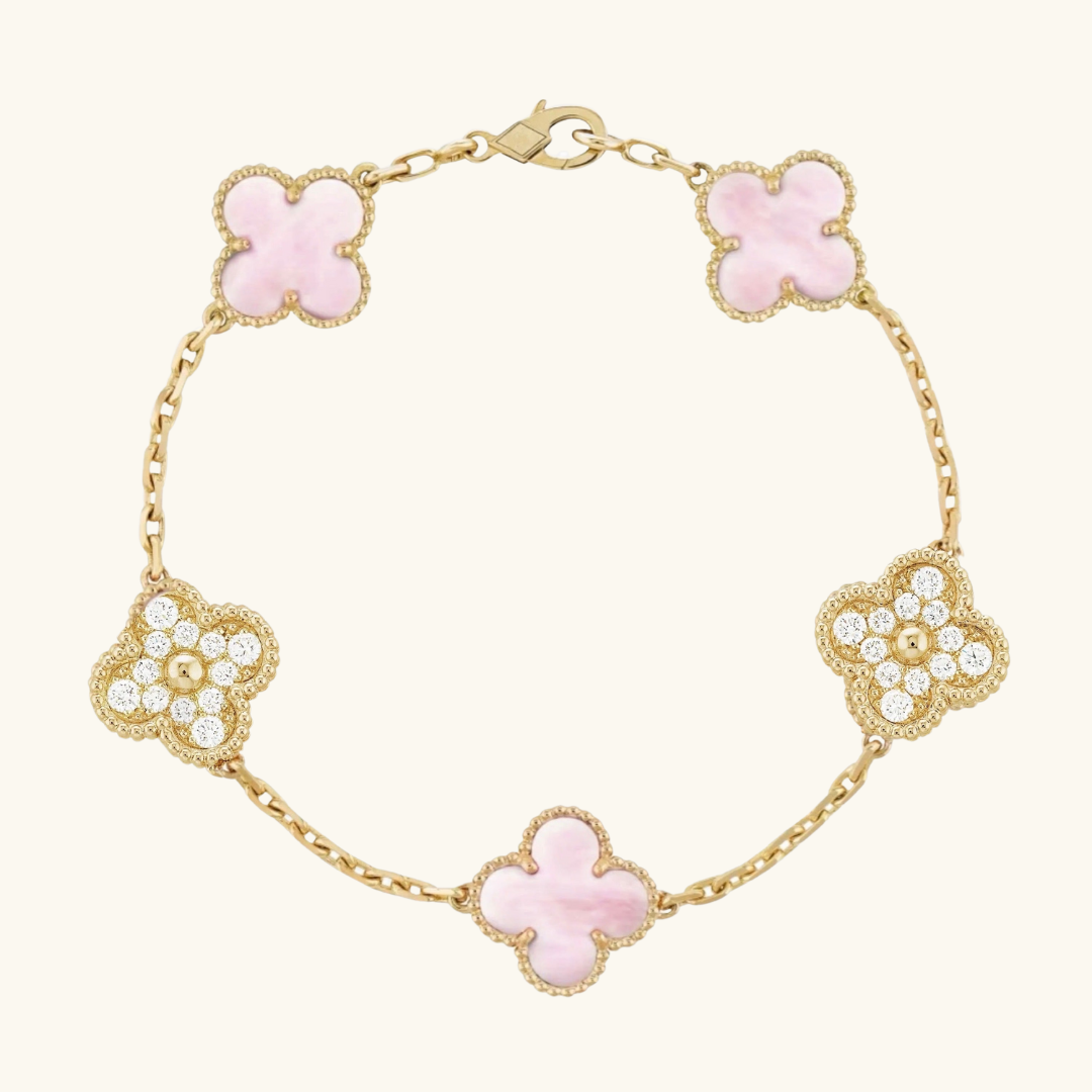 CLOVER | Golden Pink Armband Prestige