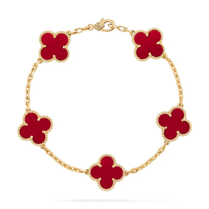 CLOVER | Rotes Armband