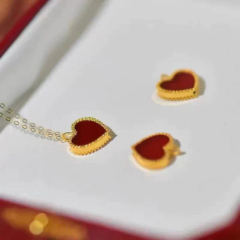 Herz Halskette - Gold