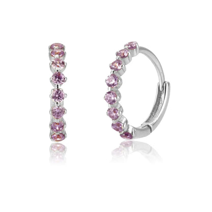 EXKLUSIV | Tennis Edelstein Ohrringe