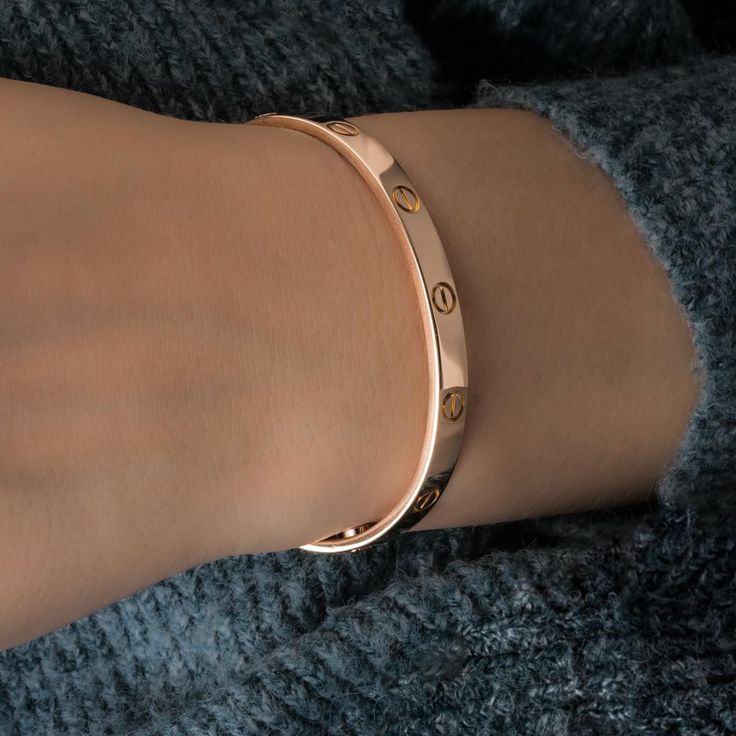 ETERNITY | Dünnes Armband aus Roségold